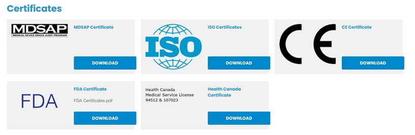 DESS Certificates
